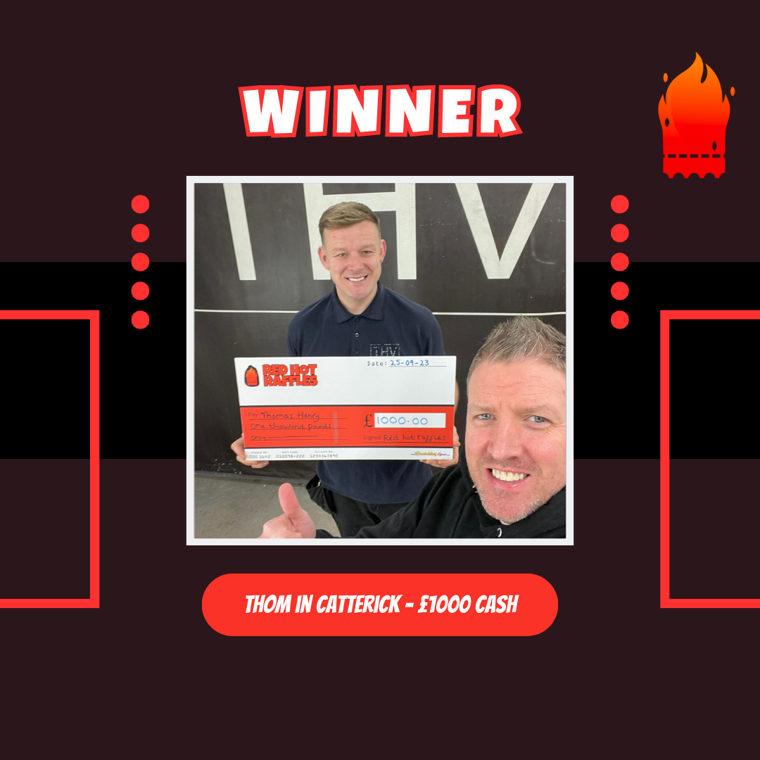 Red Raffal Winner Red Hot Raffles – The Red Hot Raffles – Instant Win Prize Competitions