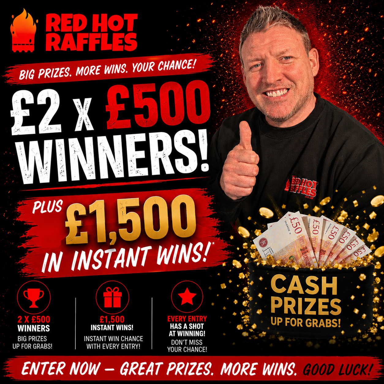 2 X £500 Winners and £1500 instant wins! #9
