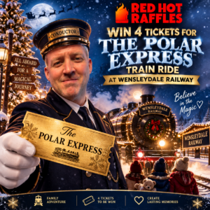 Family of 4 ticket for the Polar Express - Wensleydale Railway! #1