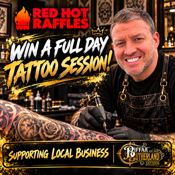 FULL DAY TATTOO VOUCHER – BIFFA SUTHERLAND TATTOOS N/YORKS #9