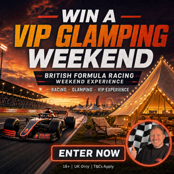 VIP Glamping Racing Weekend - Red Hot Raffles with Founder-2